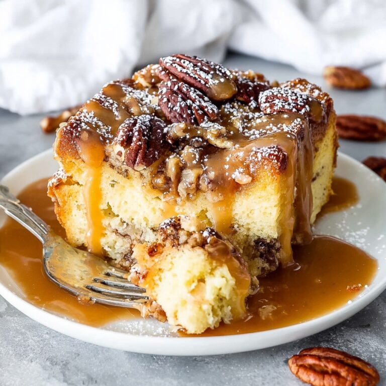 Eggnog Bread Pudding with Brown Butter Rum Sauce Recipe