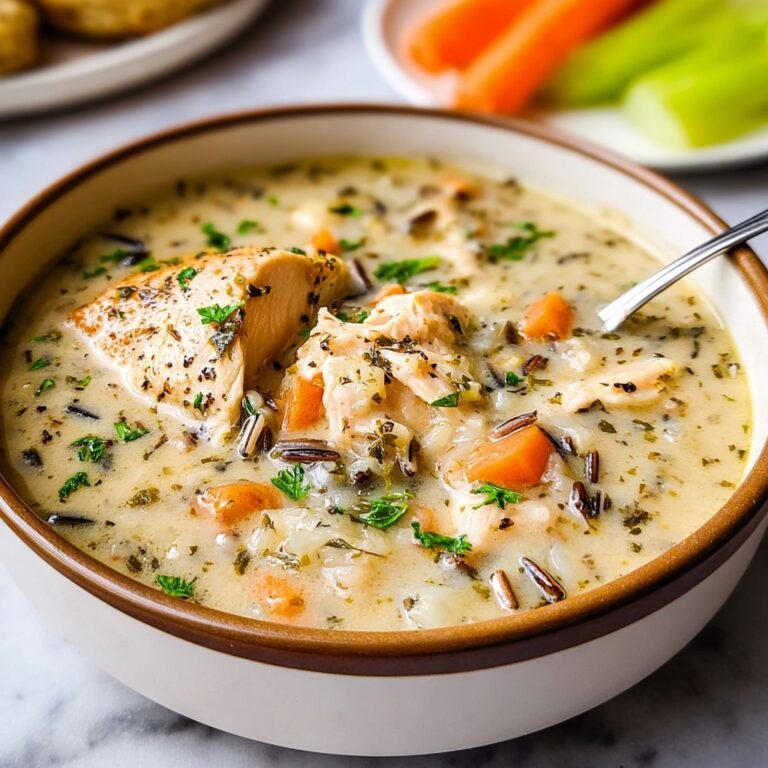 Creamy Chicken and Wild Rice Soup Recipe