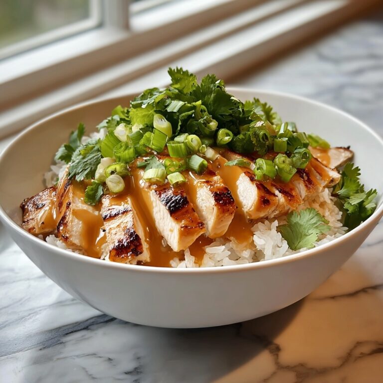 Coconut Chicken Rice Bowl: A Tropical Escape for Dinner Recipe