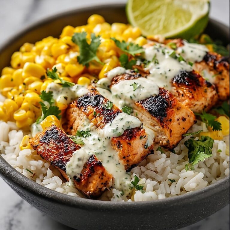 Street Corn Chicken Bowl Recipe