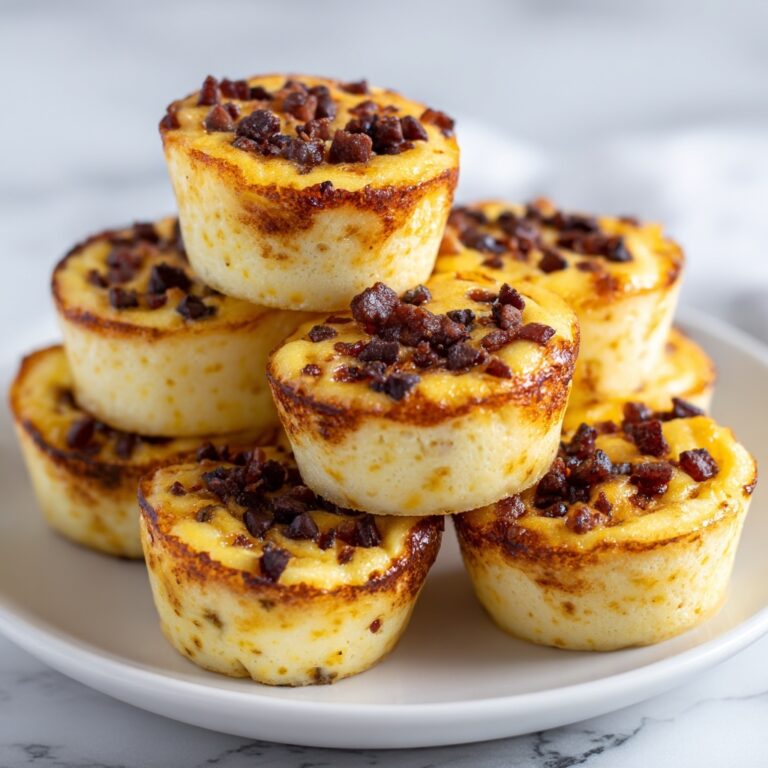 Maple Beef Bacon Pancake Muffins Recipe