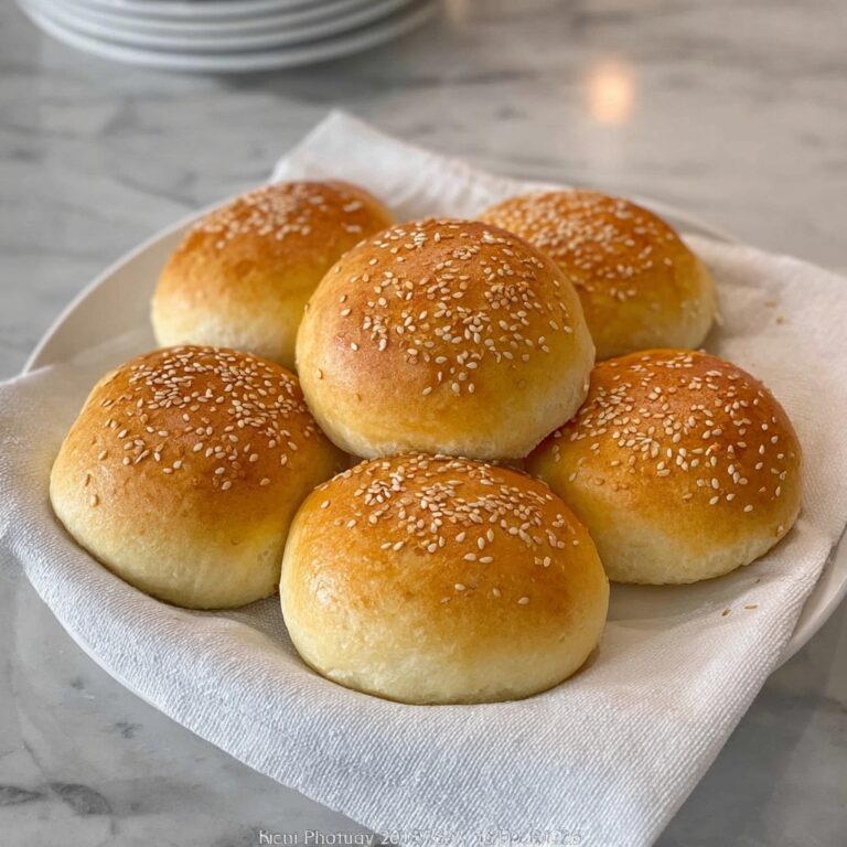 Homemade Hamburger Buns Recipe