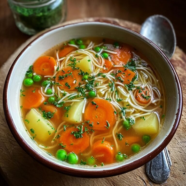 Vegetable Noodle Soup Recipe