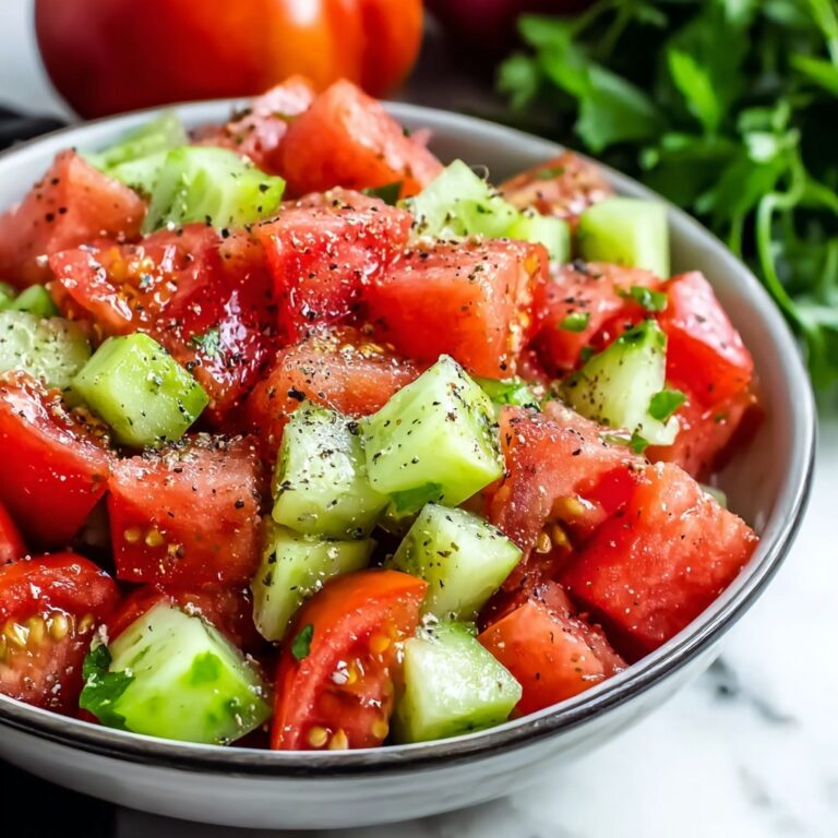 Cucumber and Tomato Salad Recipe