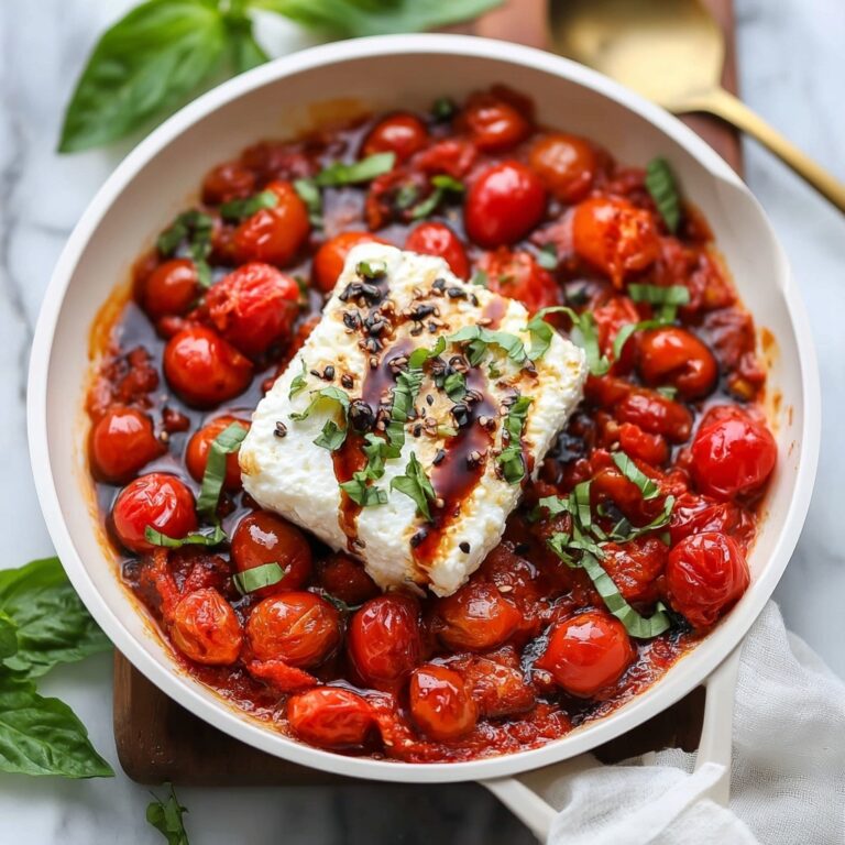 Burrata Caprese Dip with Crostini Recipe