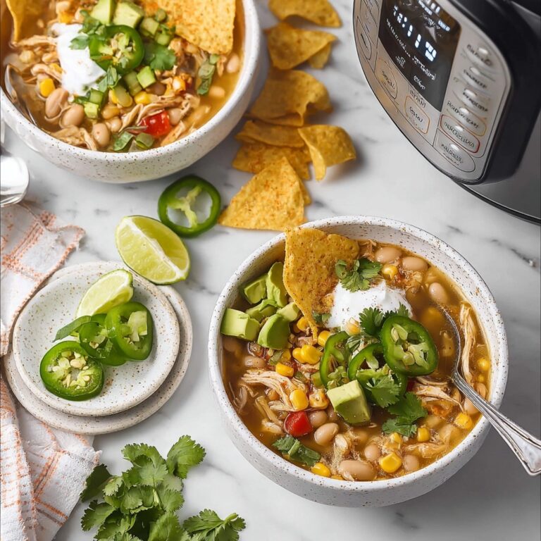Instant Pot White Chicken Chili Recipe