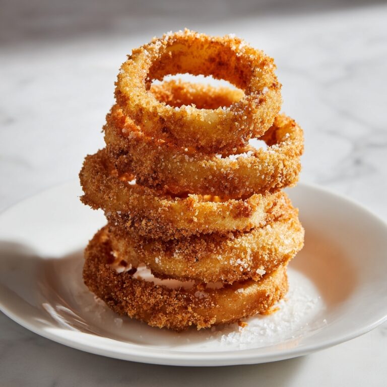Crispy Homemade Onion Rings Recipe