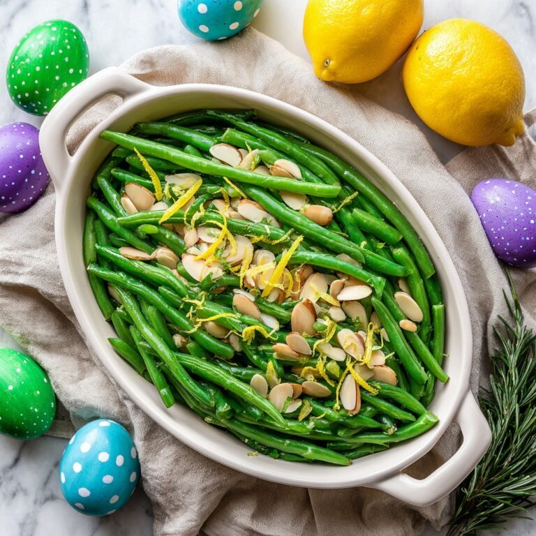 Sautéed Green Beans with Almonds and Lemon Recipe