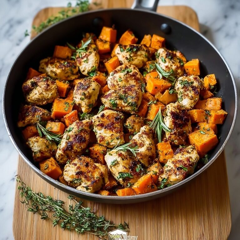 Chicken and Sweet Potato Skillet Recipe
