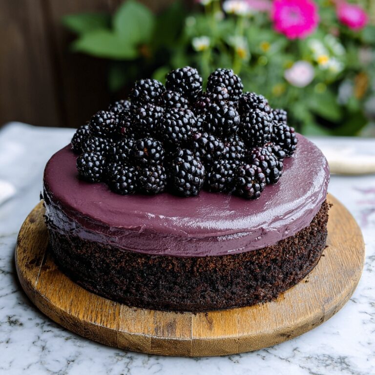 Blackberry Velvet Gothic Cake: A Dark, Lush Dessert Dream Recipe