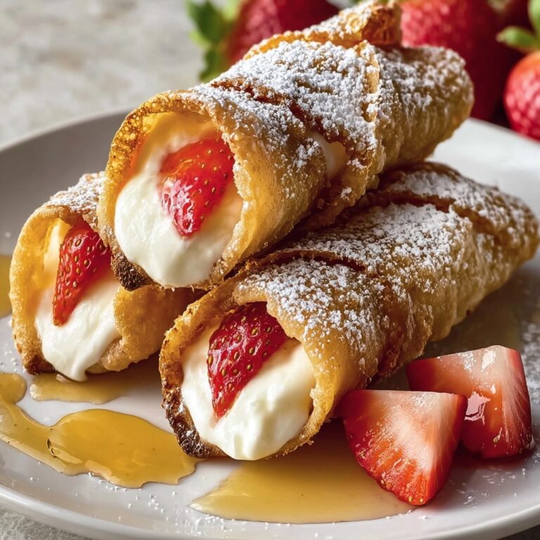 Cheesecake Egg Rolls with Cinnamon Sugar and Optional Toppings Recipe