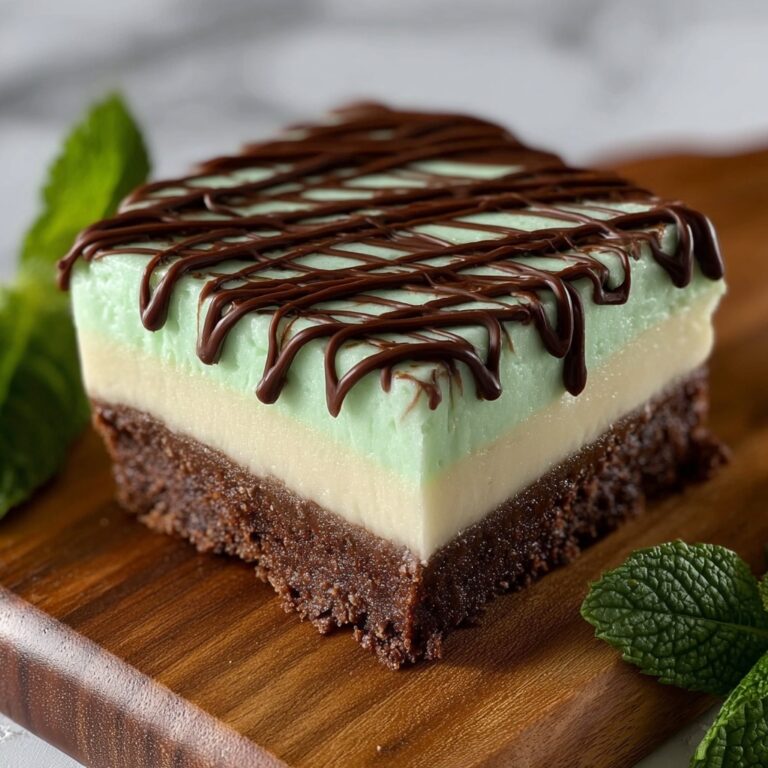 Irish Mint Brownies Recipe