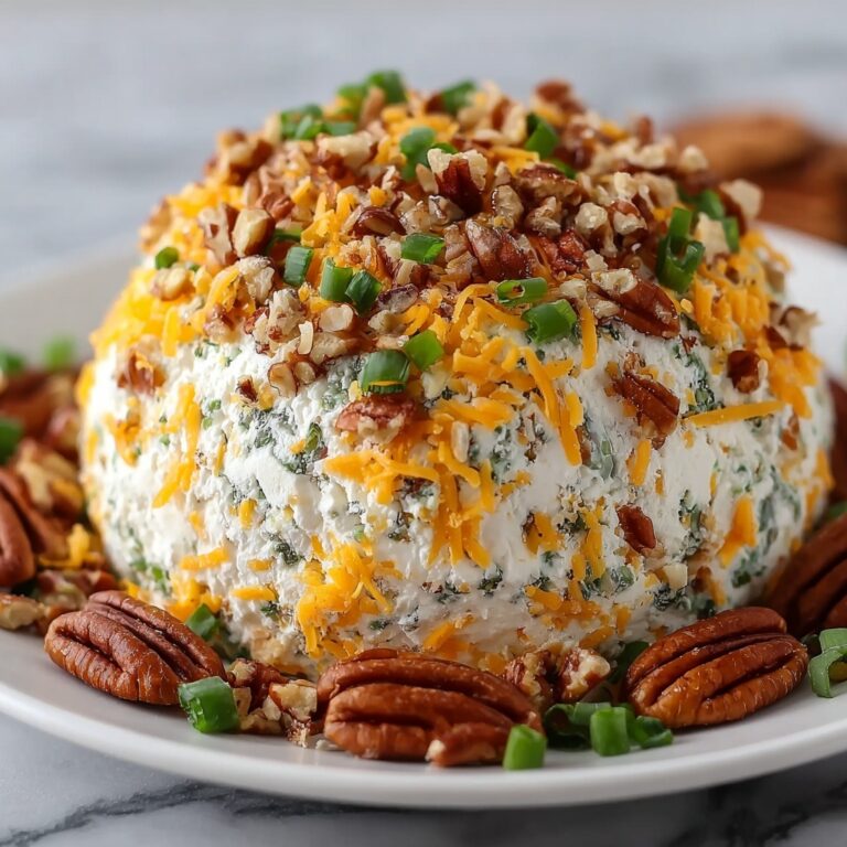 Easy Cheese Ball Party Snack Recipe