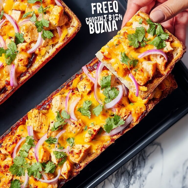 BBQ Chicken French Bread Pizza Recipe