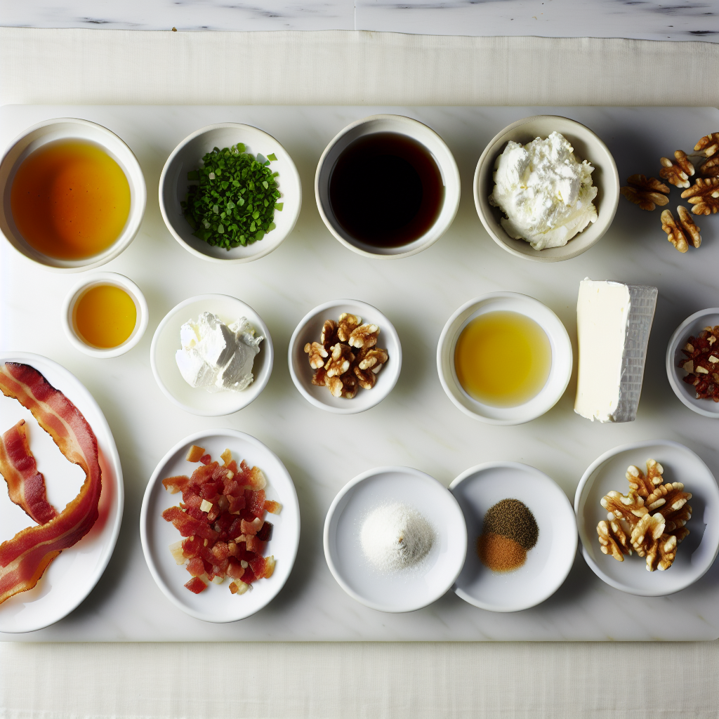 Million Dollar Bacon Goat Cheese Appetizer Log Recipe - Recipe Image