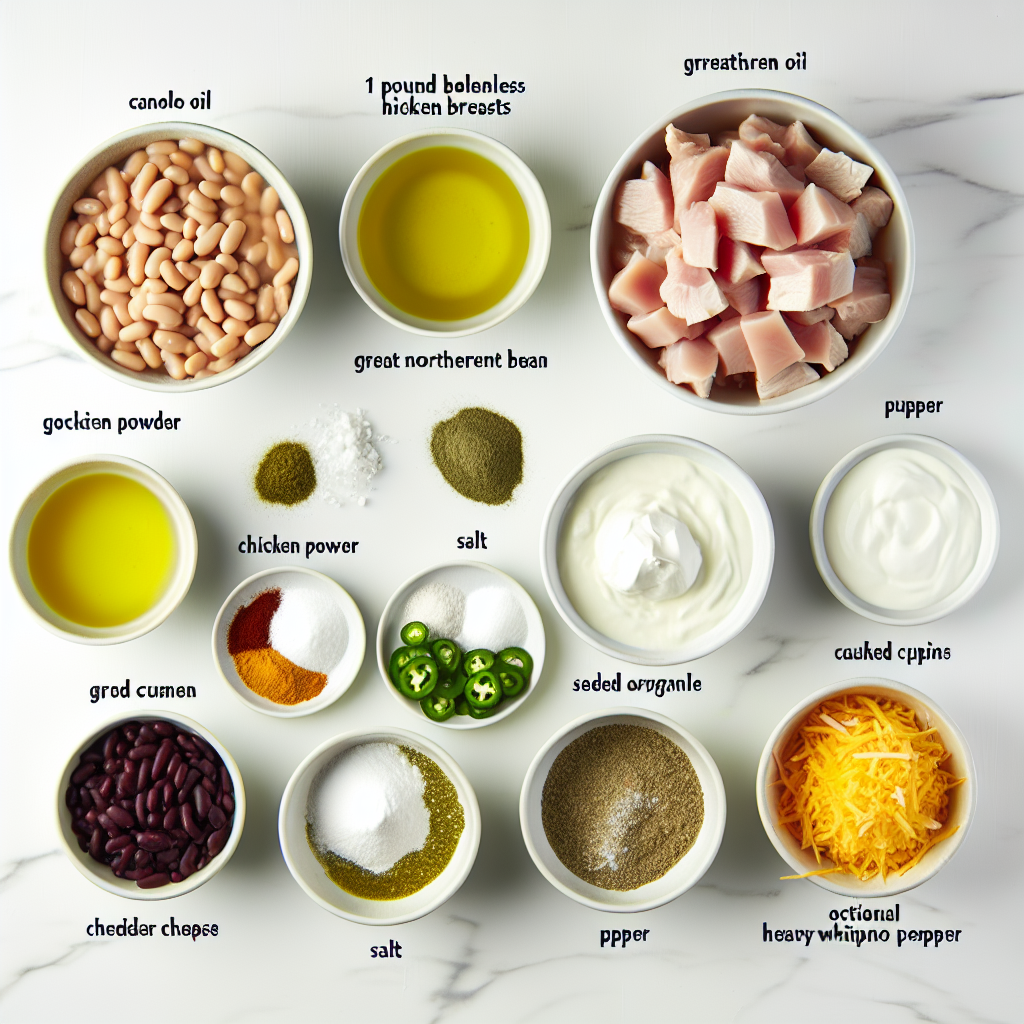 White Chicken Chili Recipe - Recipe Image