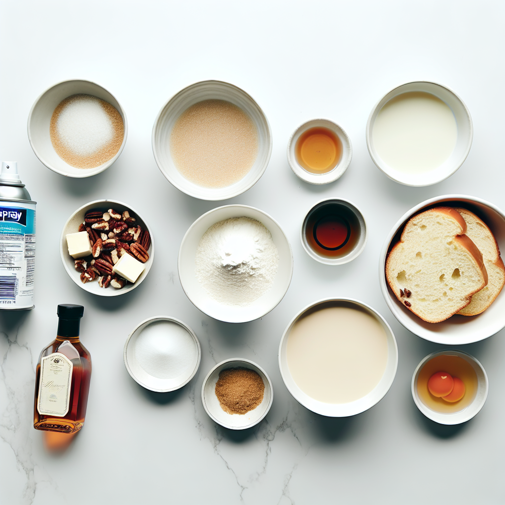 Eggnog Bread Pudding with Brown Butter Rum Sauce Recipe - Recipe Image