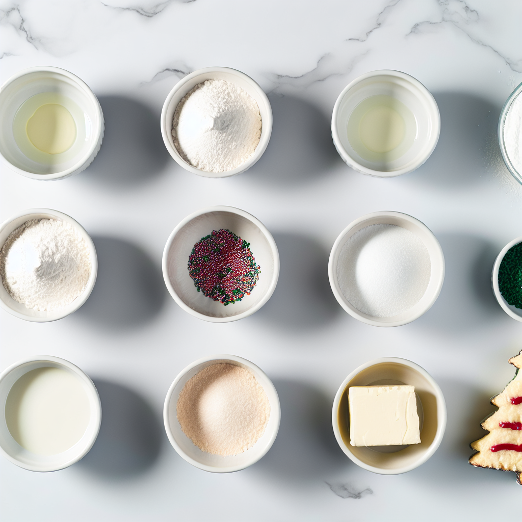 Christmas Tree Cake Macarons Recipe - Recipe Image