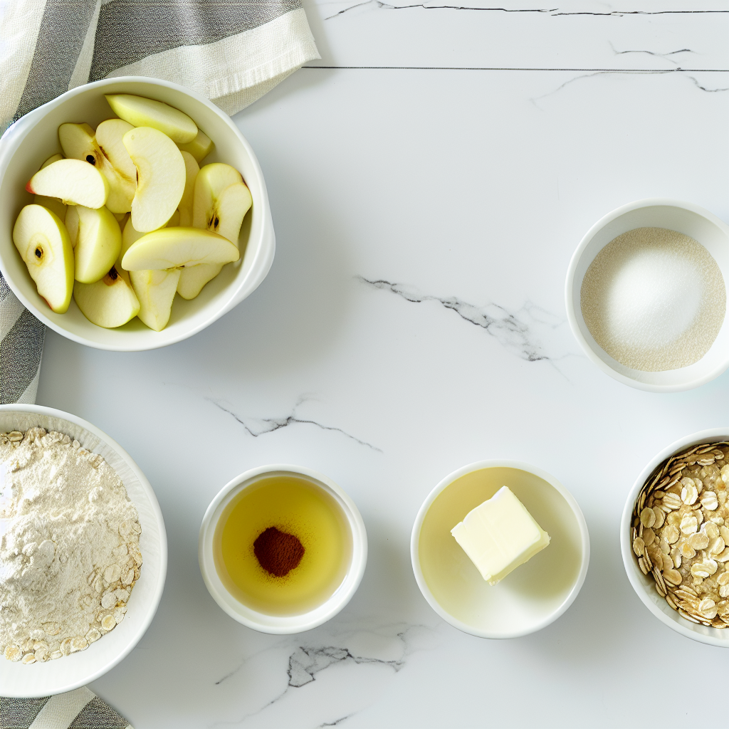 Warm Cinnamon Apple Crumble Bars Recipe - Recipe Image