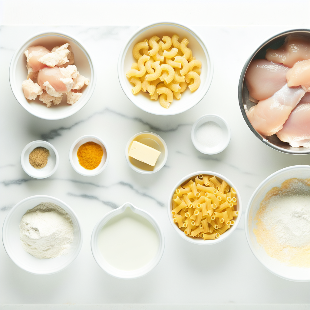 Creamy Chicken Mac and Cheese Recipe - Recipe Image