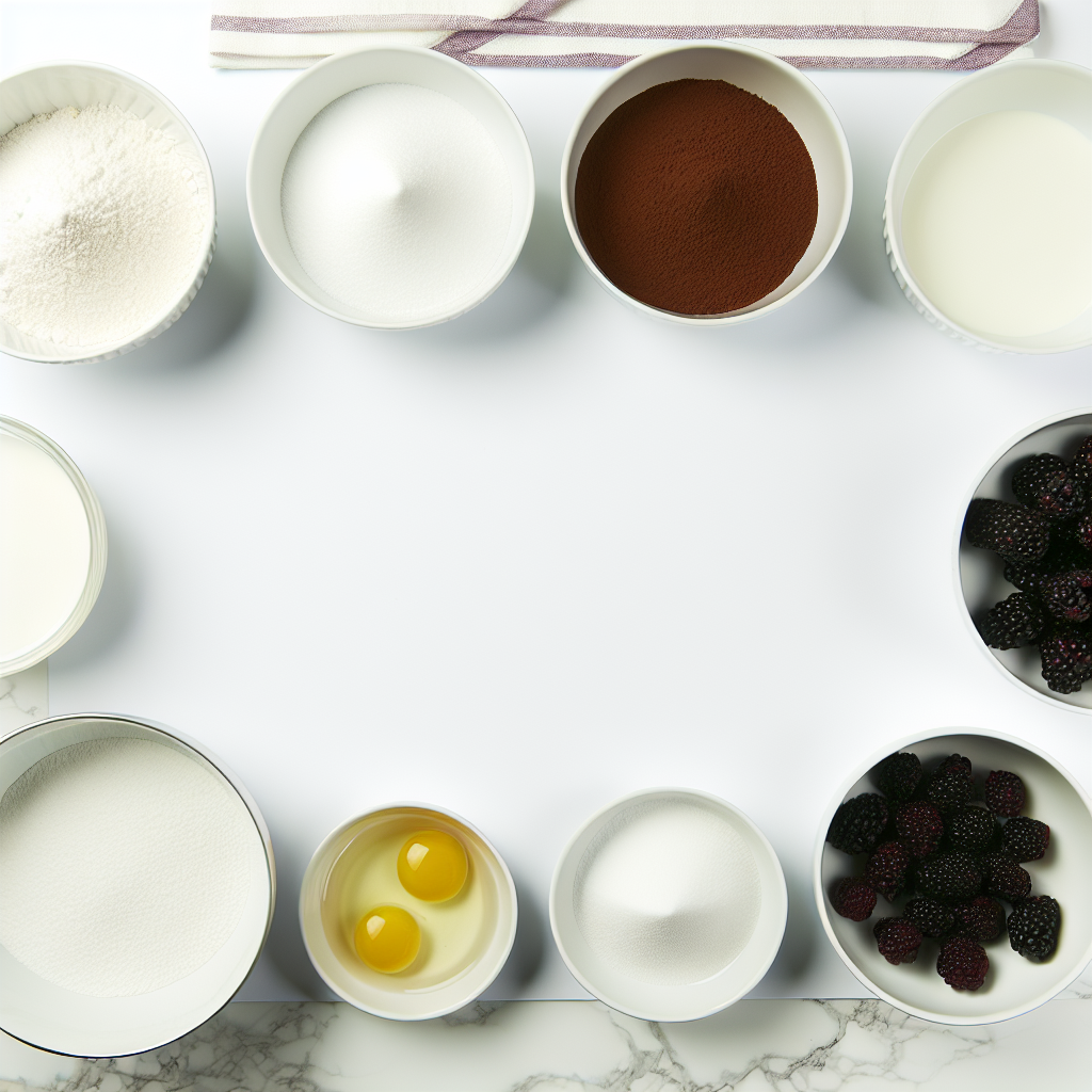 Blackberry Velvet Gothic Cake: A Dark, Lush Dessert Dream Recipe - Recipe Image