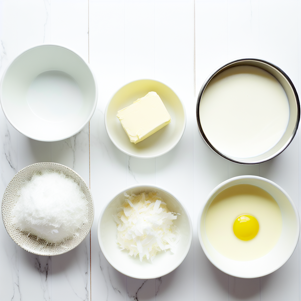 Brazilian Coconut Pudding Recipe - Recipe Image