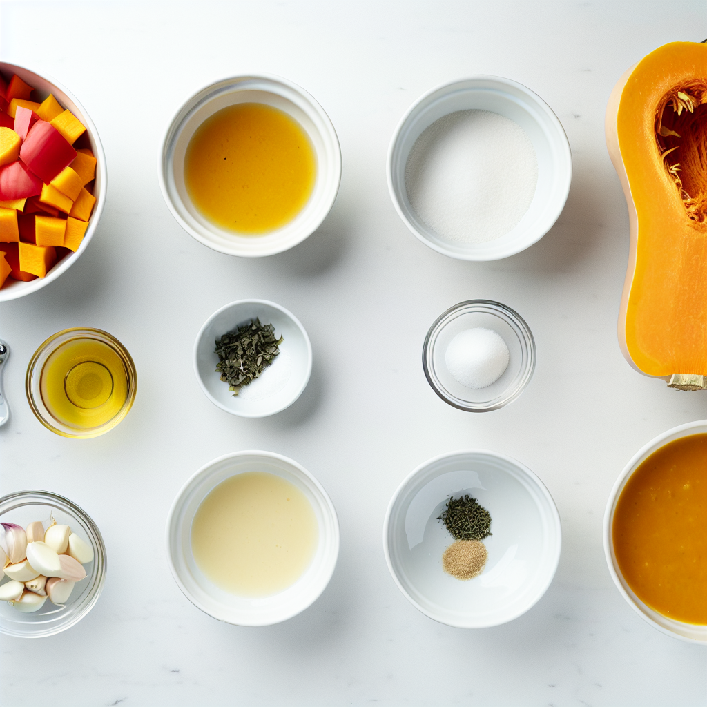 Creamy Butternut Squash Soup with Thyme Recipe - Recipe Image
