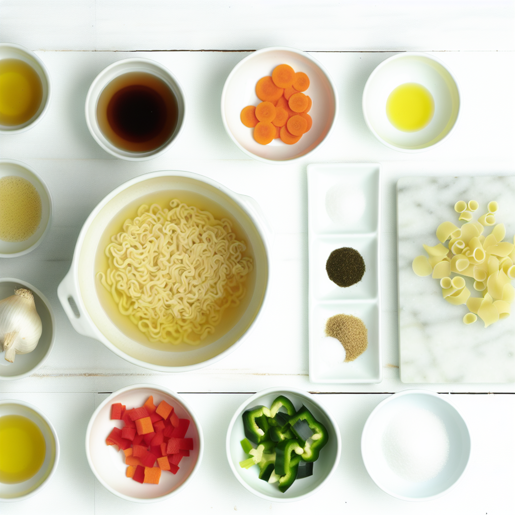 Vegetable Noodle Soup Recipe - Recipe Image