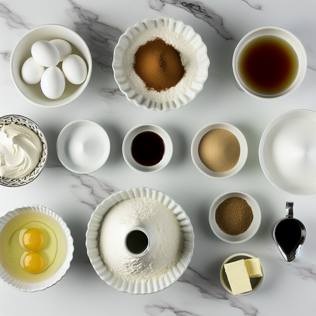 Eggnog Bundt Cake with Dark Rum Icing Recipe - Recipe Image