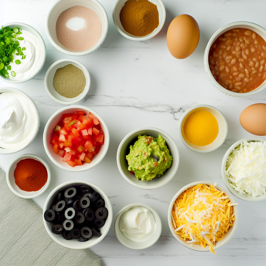 Mexican 7 Layer Dip Recipe - Recipe Image