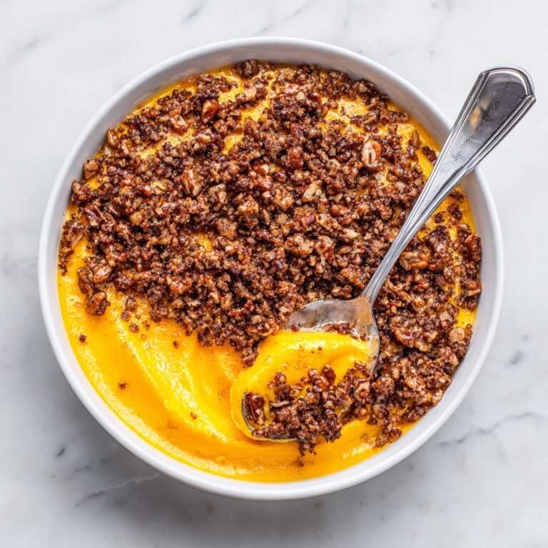 Sweet Potato Casserole with Pecan Topping Recipe