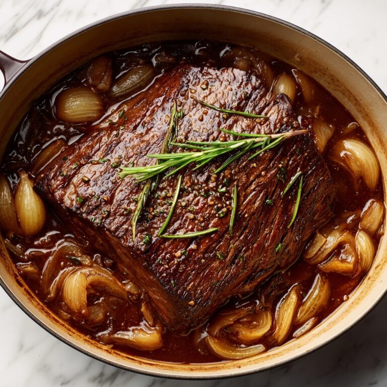 Caramelized French Onion Pot Roast Recipe