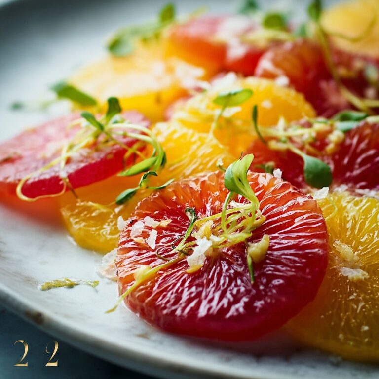 Zesty Fresh Citrus Salad with Honey-Orange Vinaigrette Recipe
