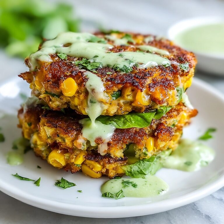 Crispy Sweet Potato and Red Lentil Patties with Avocado Cilantro Sauce Recipe