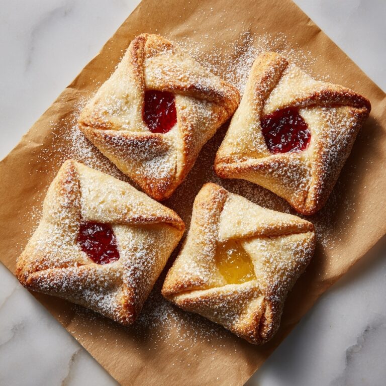 Kolaczki Cookies with Strawberry Jam Recipe