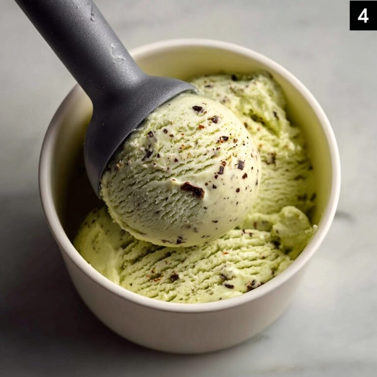 Creamy Pistachio Ice Cream (Homemade & Authentic) Recipe