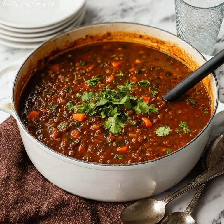 Moroccan Beef Lentil Soup Recipe