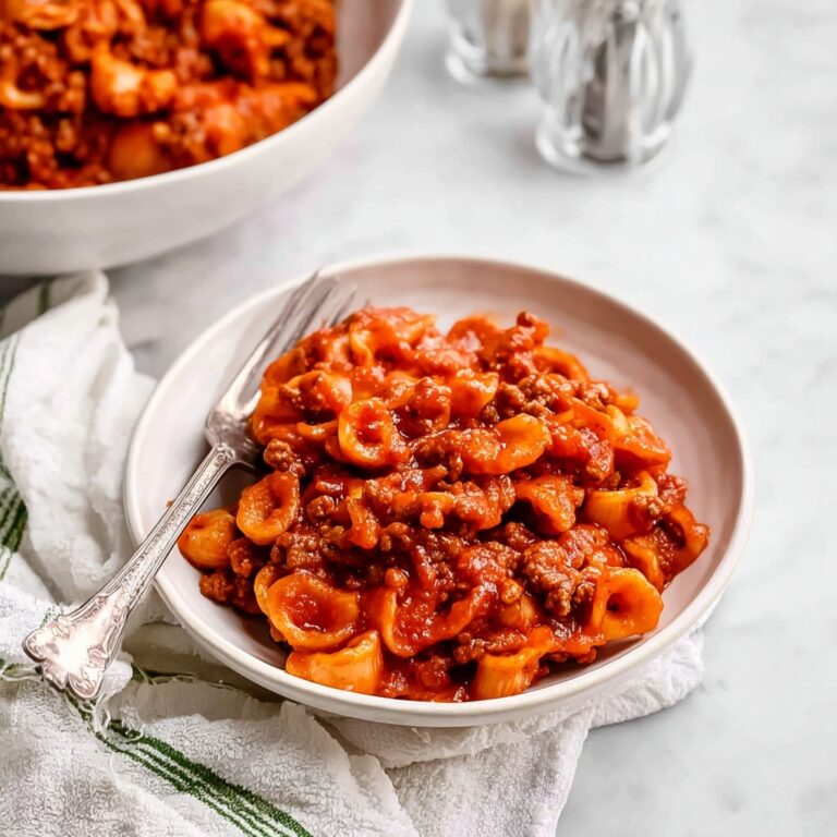 Creamy Beefaroni Recipe