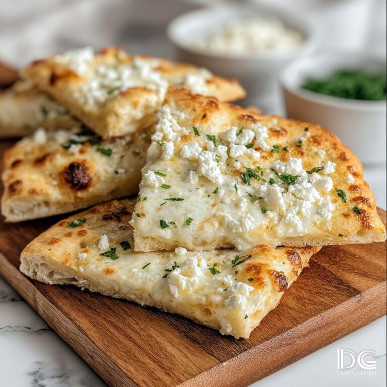 Garlic and Onion Cottage Cheese Flatbreads Recipe