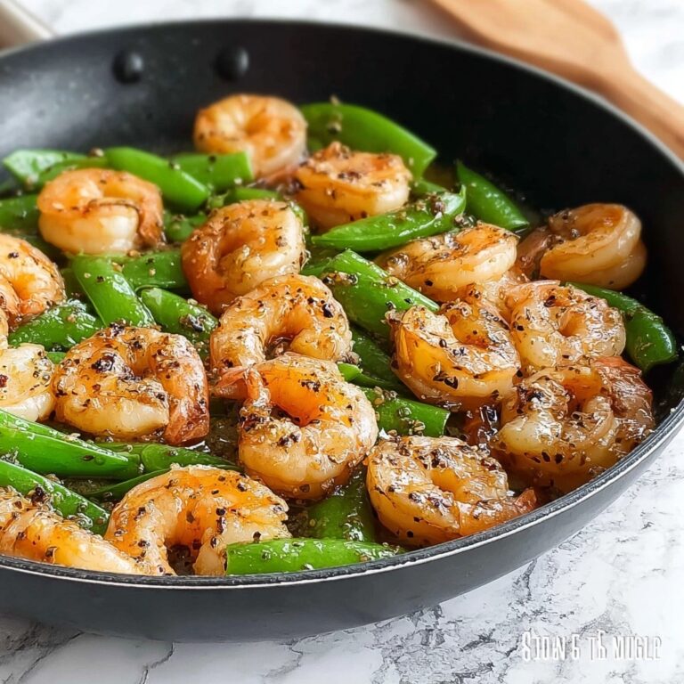 Shrimp with Snow Peas: An Incredible Ultimate Recipe for 4 Recipe