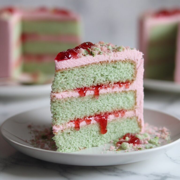 Strawberry Matcha Cake Recipe