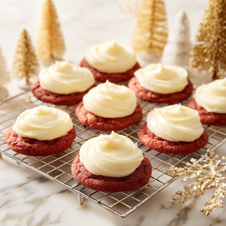 Red Velvet Cookies with Cream Cheese Frosting Recipe