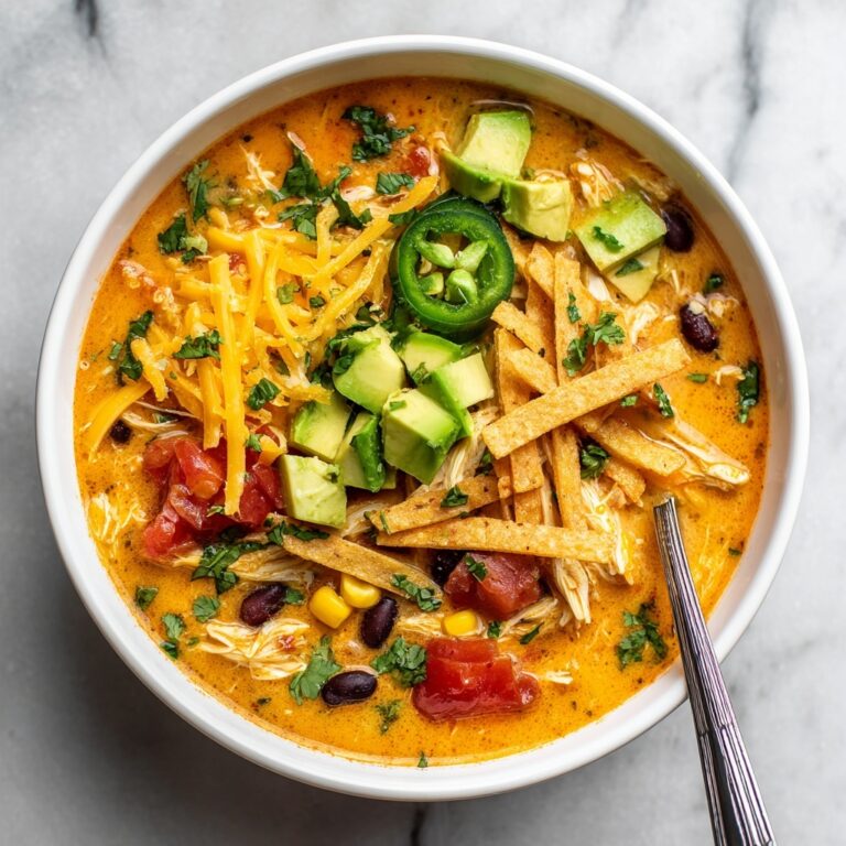 Creamy Chicken Tortilla Soup Recipe