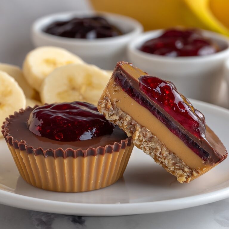 Peanut Butter & Jelly Cups Recipe
