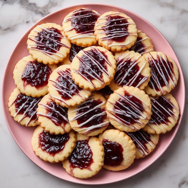 Raspberry Almond Thumbprint Cookies Recipe