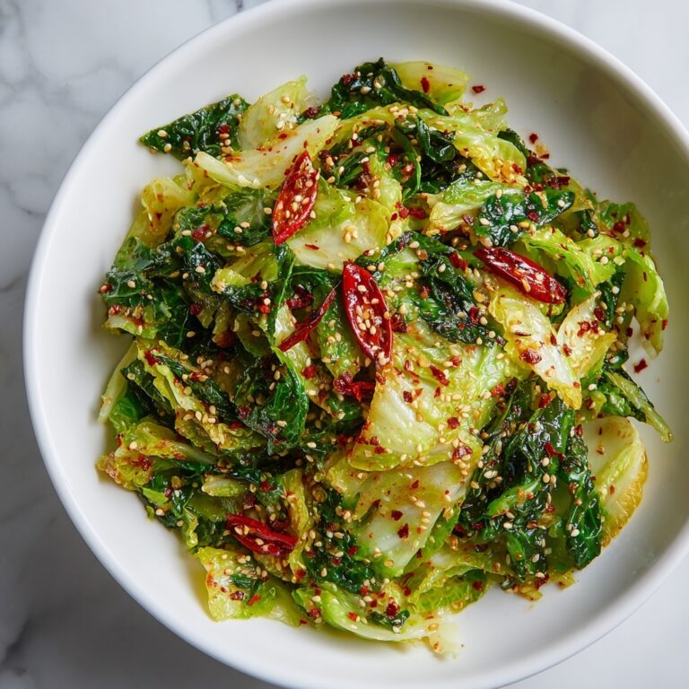 Spicy Stir-Fried Cabbage | Quick, Crunchy, Flavorful Side Dish Recipe