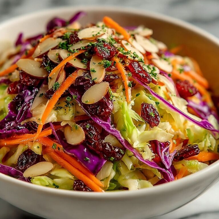 Cranberry Almond Thanksgiving Slaw: A Festive Side Delight Recipe
