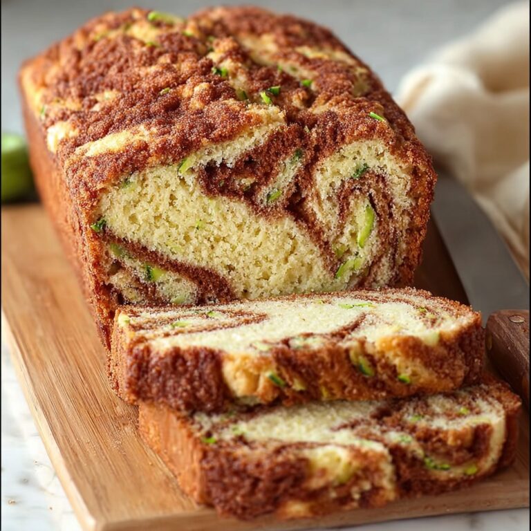 Cinnamon Swirl Zucchini Bread Recipe