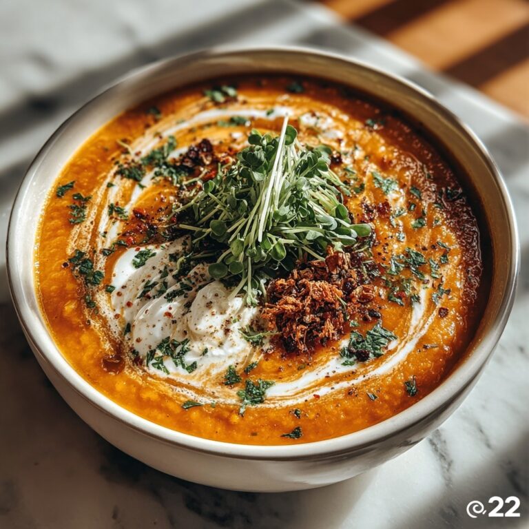 Roasted Red Pepper Gouda Soup Recipe