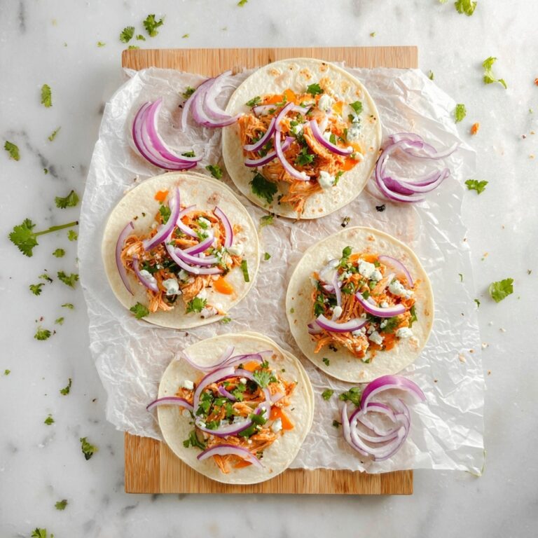 Buffalo Chicken Tacos Recipe